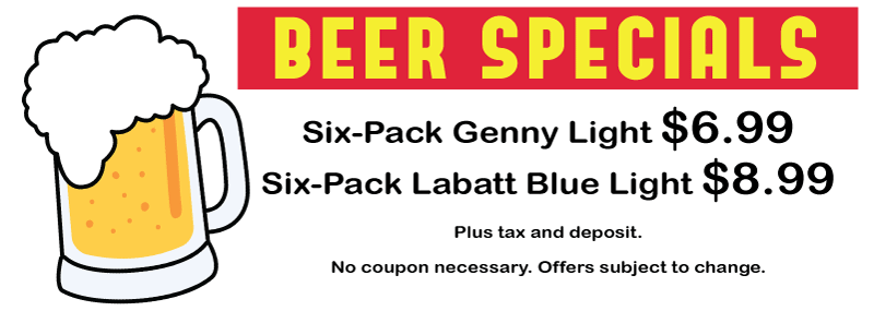 Beer Specials